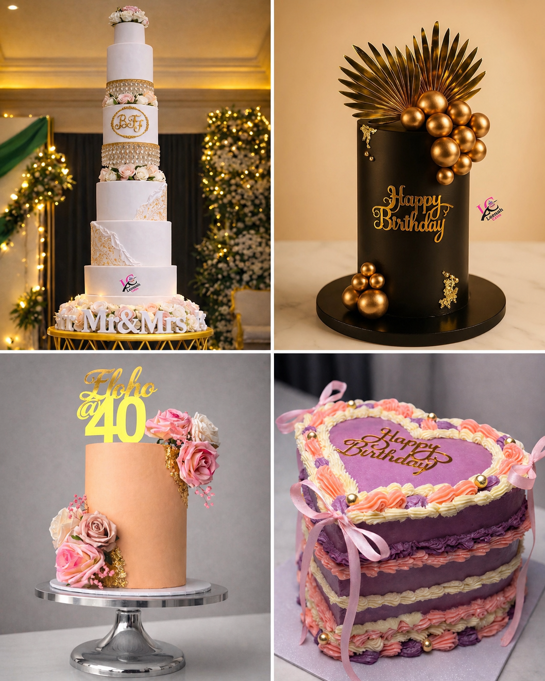 Custom celebration cakes by Leemah Cakes n More